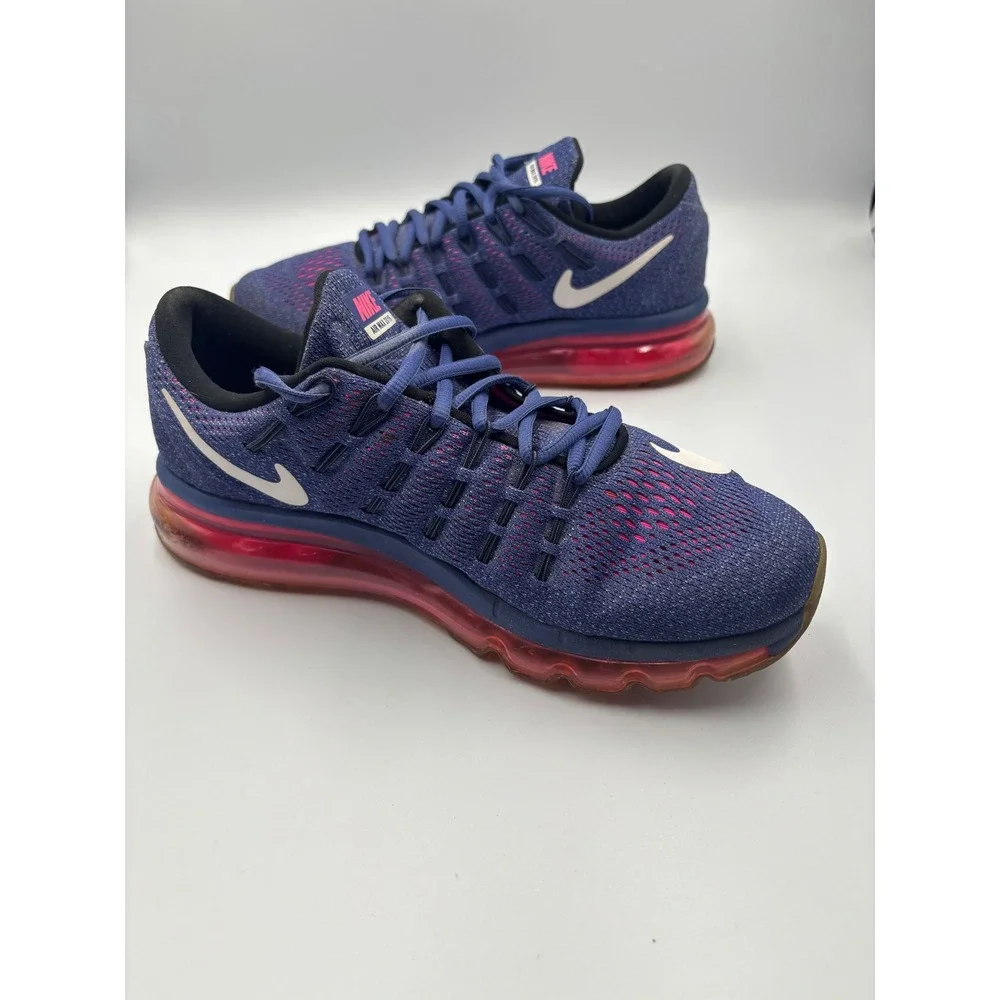Nike Air Max 2016 Blue Pink Running Shoes Sneakers 806771-404
